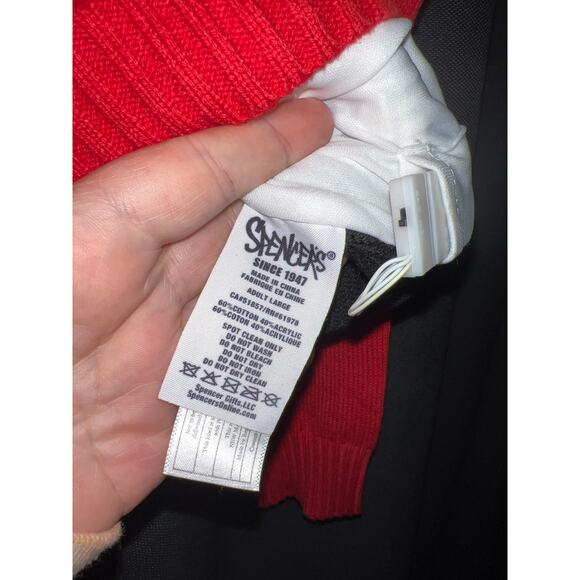 Ugly Christmas Sweater Xmas Size Large Spencer’s Snowballs’s Deep - Picture 3 of 4